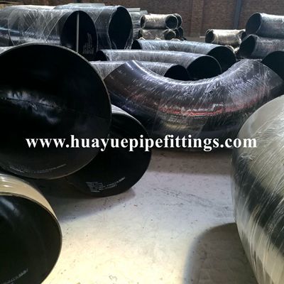 Large diameter butt weld pipe elbow