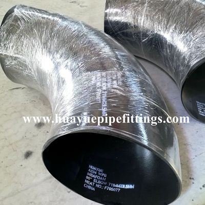 Large diameter butt weld pipe elbow